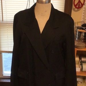 Vintage Jacques Gevertz dbl breasted coat